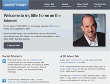 Tablet Screenshot of garrettcasey.com